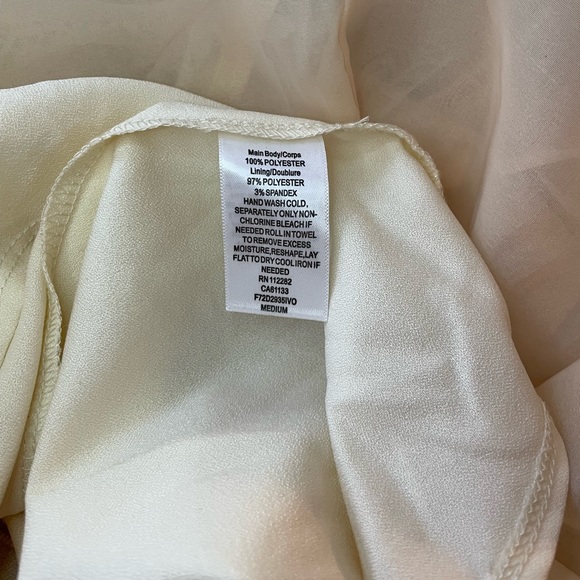 NWT Adelyn Rae Ivory Marissa Dress, Size M - Picture 7 of 12